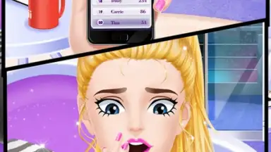 Captura de tela de It Girl - Fashion Celebrity & Dress Up Game 1