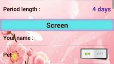 Captura de tela de Women’s diary 5