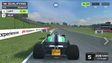 Captura de tela de F1 Mobile Racing 4