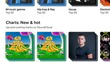 Captura de tela de SoundCloud 15