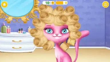 Captura de tela de Cat Hair Salon Birthday Party 7