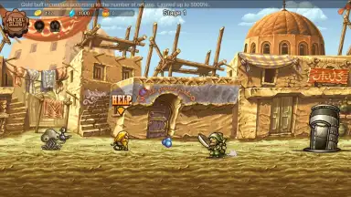 Captura de tela de Metal Slug Infinity 4
