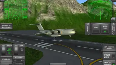 Captura de tela de Turboprop Flight Simulator 12