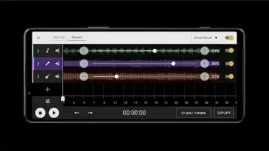 Captura de tela de Sony Music Pro 1