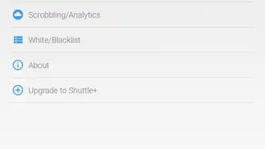 Captura de tela de Shuttle Music Player 4