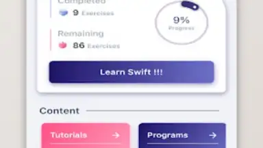 Captura de tela de Swift Tutorial - Simplified 2