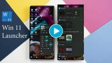 Captura de tela de Win 11 Launcher 1