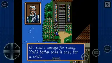 Captura de tela de Shining Force Classics 5