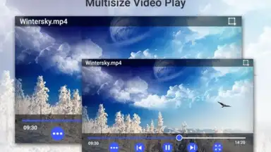 Captura de tela de 3GP MP4 AVI Video Player 1