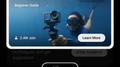 Captura de tela de DJI Mimo 14