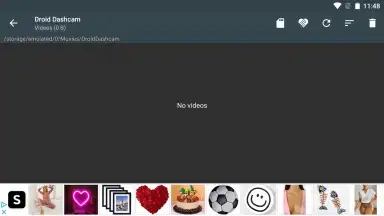 Captura de tela de Droid Dashcam - Driving video recorder 8