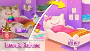 Captura de tela de Home Clean - Design Girl Games 17