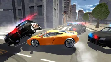 Captura de tela de Extreme Car Driving Racing 3D 3