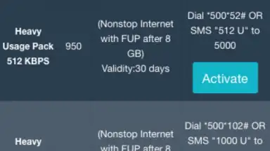 Captura de tela de 3G Info 4