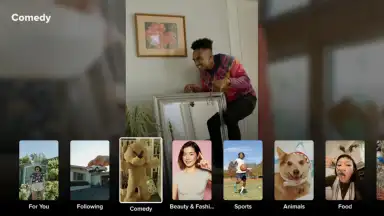 Captura de tela de TikTok for Android TV 2