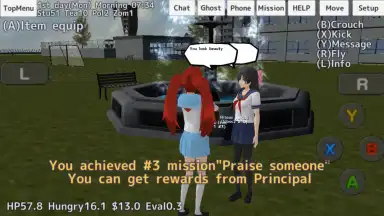 Captura de tela de School Girls Simulator 15