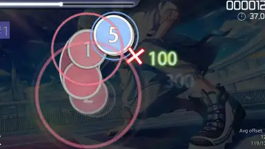 Captura de tela de osu!droid 3