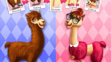 Captura de tela de Animal Hair Salon 4