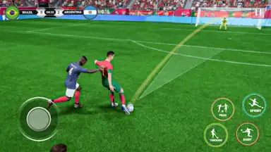Captura de tela de Football Games 2024 1