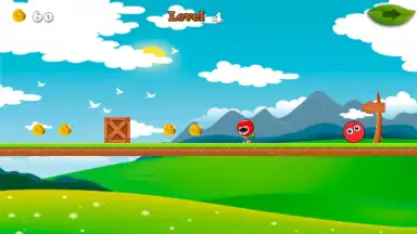 Captura de tela de Red Ball 1 4