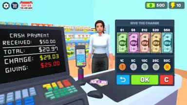 Captura de tela de My Supermarket Simulator 3D 4