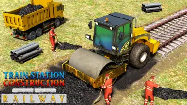 Captura de tela de Train Station Construction Railway 6