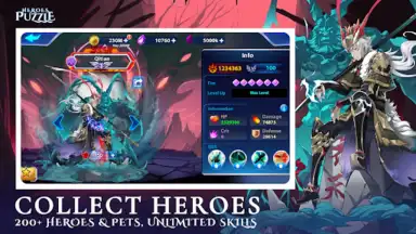 Captura de tela de Heroes Puzzles 14