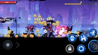 Captura de tela de Cyber Fighters 8