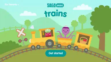 Captura de tela de Sago Mini Train Adventure 1