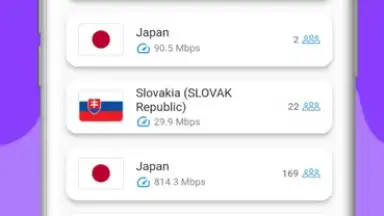 Captura de tela de Bluebird VPN 4
