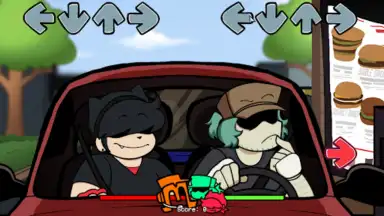 Captura de tela de FNF Garcello Annie Hazy River 4