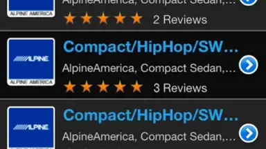 Captura de tela de Alpine TuneIt App 2