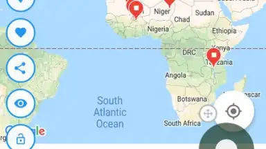 Captura de tela de Fake GPS Location - GPS JoyStick 1