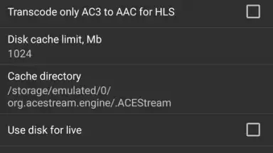 Captura de tela de Ace Stream Media 4