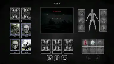 Captura de tela de Grim wanderings 2