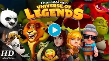 Captura de tela de DreamWorks Universe of Legends 1