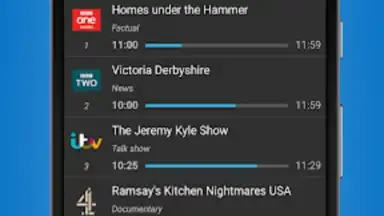 Captura de tela de TV Listings Guide UK Cisana TV 5