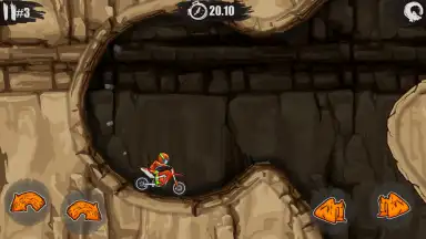 Captura de tela de Moto X3M Bike Race Game 15
