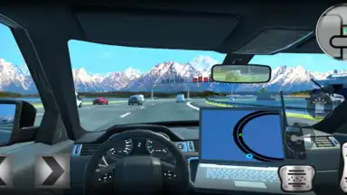 Captura de tela de Police Car Drift شرطة الهجوله 2
