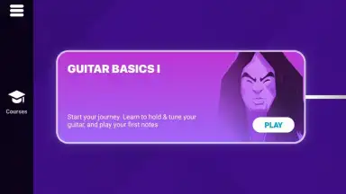 Captura de tela de Simply Guitar by JoyTunes 5