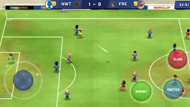 Captura de tela de Mini Football 2