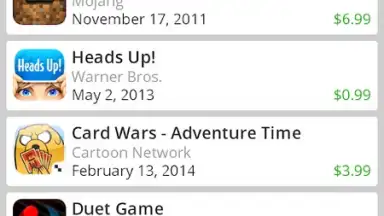 Captura de tela de Mobile App Store 2