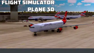 Captura de tela de Flight Simulator Plane 3D 5