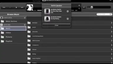 Captura de tela de Network Audio Remote 4