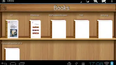 Captura de tela de EBookDroid 10