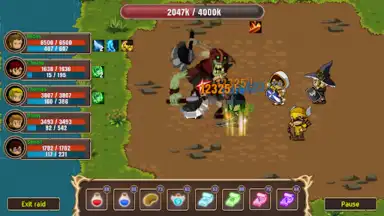 Captura de tela de Epic Raiders - Old School RPG 7