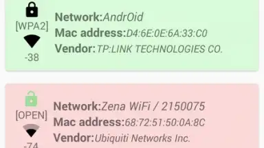 Captura de tela de WiFi Dumpper 6
