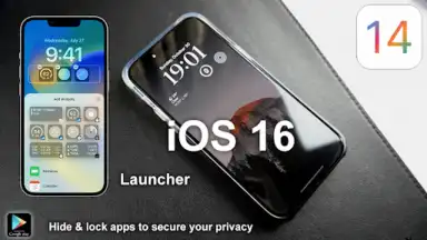 Captura de tela de iPhone 14 Launcher iOS 16 2023 8