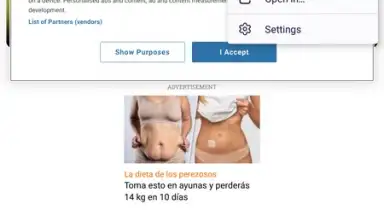 Captura de tela de Firefox Klar 2