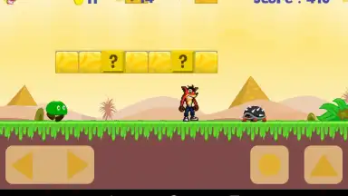 Captura de tela de Crash World Bandicot 4